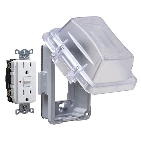 gang junction box w cover|1 gang bubble cover kit.